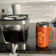 KitchenAid® 38 Oz Stainless Steel Cold Brew Coffee Maker, MVB Appliance &  Mattress