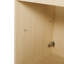 Meuble-lavabo autoportant de 30 po avec lavabo en résine blanche et 2 portes d'armoire à fermeture en douceur ((KD-PACKING)