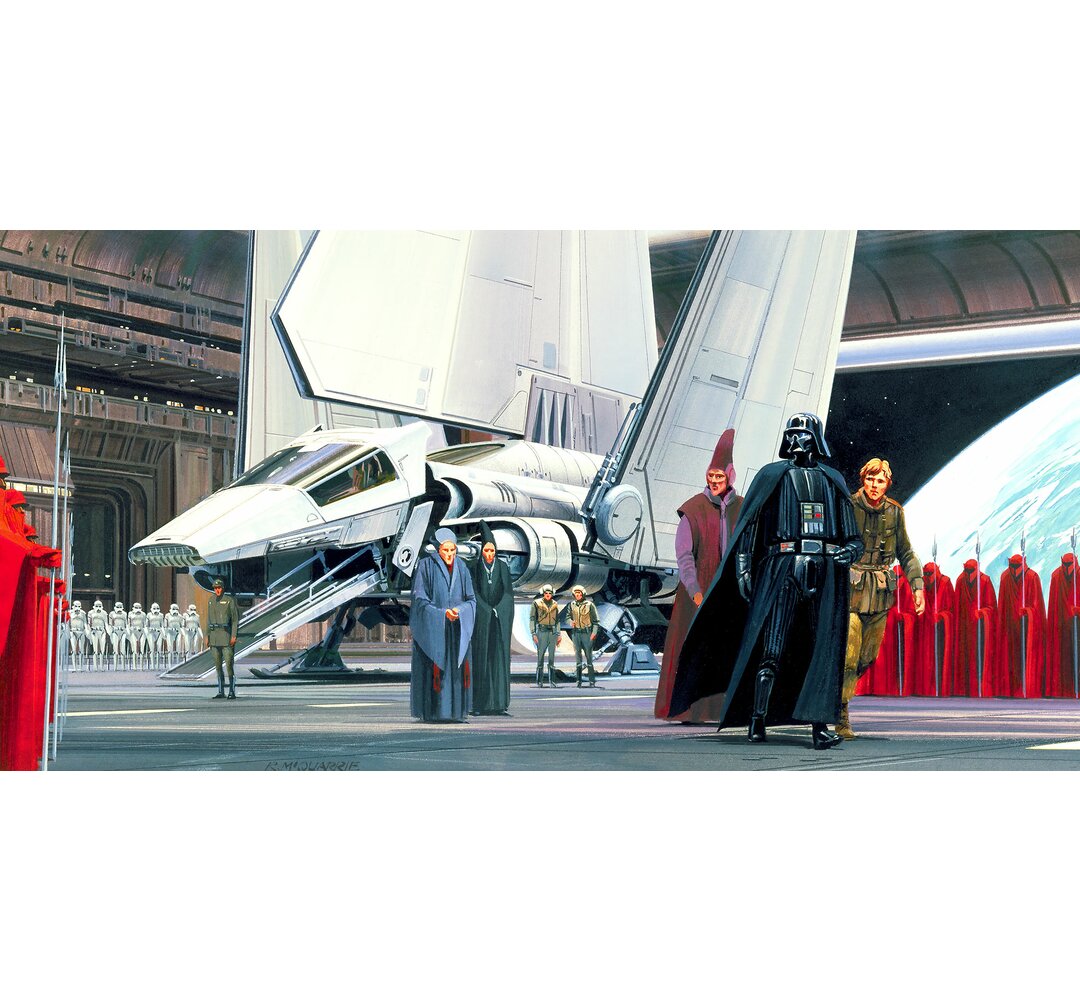 Tapete Star Wars Classic Rmq Star Shuttle Dock 2,5 m x 500 cm