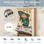Armoire de rangement pour chaussures avec 3 tiroirs rabattables pour rangement pour chaussures Totemic