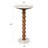 Mango Wood Bead Ball And Marble Drink Table