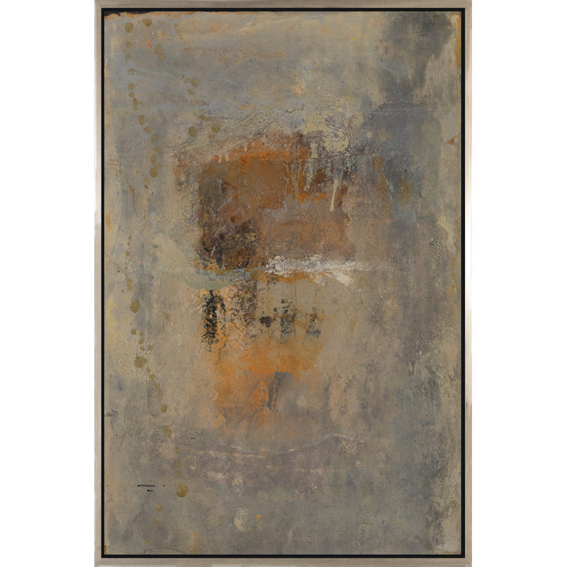 Into the Frey - Peinture sur toile, Encadrement argenté