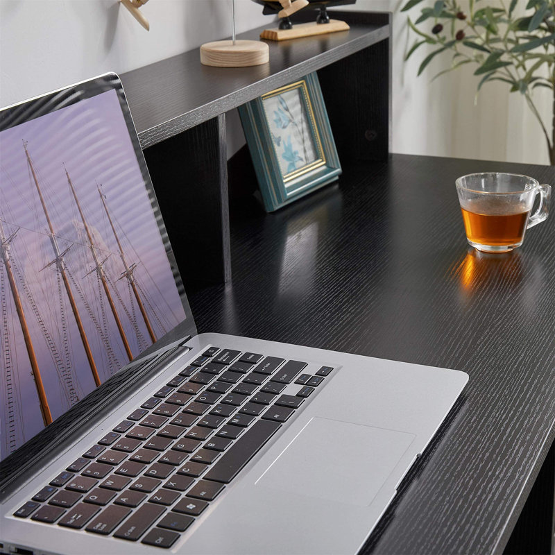 Emmuela Computer Desk, Black