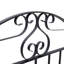 Kaliyah 90cm H x 85cm W Black Metal Gate