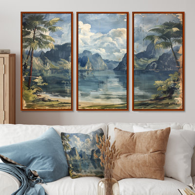 Vietnam Ha Long Bay Coastal Beauty II - Vietnam Wall Decor Set