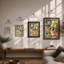 Autumn Harvest Arrangement Botanical - Framed Print-509131759-509131732