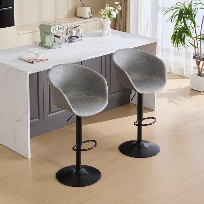 Adjustable Swivel Bar Stools
