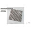 Textured Mini Brick Basketweave Glass Mosaic Tile-61189511