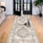 Washable Hallway Runner Rugs 4x10: Soft Ultra Thin Low Pile Carpet Machine Washable Indoor Lightweight Rug Runner Anti Slip Backing Rugs for Living Room Bedroom Kitchen 4'x10' Beige-792999204