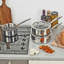 Galatia 3 - Piece Stainless Steel Cookware Set