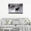Horse Galloping 3D Tunnel - Wrapped Canvas Print-1280270639