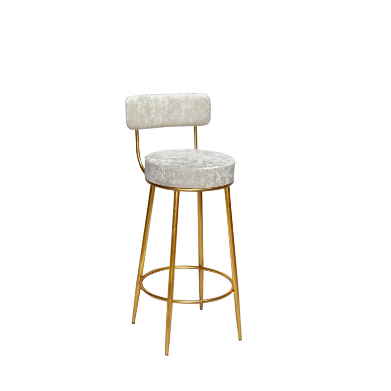 Unassamble Back Counter Stool, Extra Tall (33.5" Seat Height)