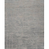 Classics Hand-Knotted Wool Gray/Green Area Rug