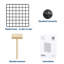 95cm W Metal Shelving Unit-731414481