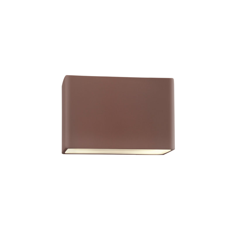 Ambiance Collection™ LED Outdoor Flush Mount, Canyon Clay, 6" H x 10" W x 4" D, No