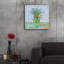  «Forget-me-not» par Marvindale, art mural en verre acrylique, 24 po x 24 po-2004880515