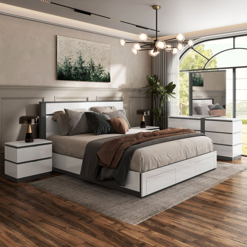 Arakawa Piece Bedroom Set, King