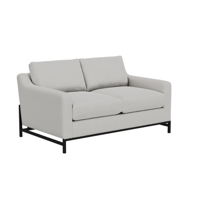 Jorley Wooden Frame & Metal Base, Loveseat