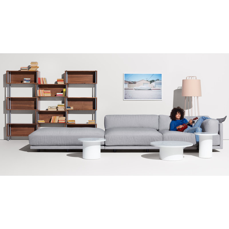 Chicago Bookcase, Steel/Maple