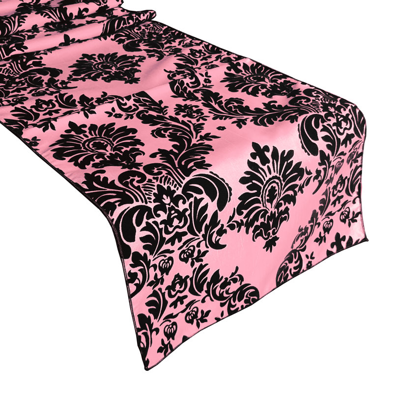 Batum, 120" x 12", Black/Pink