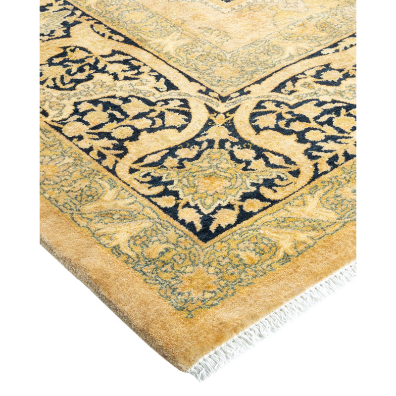 Classic One-of-a-Kind 6' 3" X 9' 2" Hand Knotted Area Rug