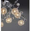 Crystal LED Semi Flush Mount