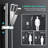 10 Inch Square Shower Faucet