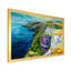 Falaises par l'océan bleu II - peinture sur toile-59755998-59755994