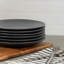 Assiette à salade 7,75 po Wazee Matte-1356159121