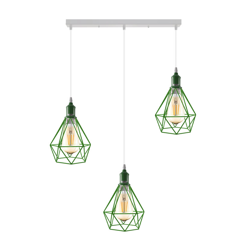 Alona 3 - Light Pendant, Green