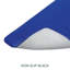 Lacoste Heritage 20" x 32" Quick-Dry Microfiber Bath Rug with Non-Slip Backing – Soft Absorbent Bathroom Mat, Croc Logo Design, Machine Washable, Surf Blue-35582762