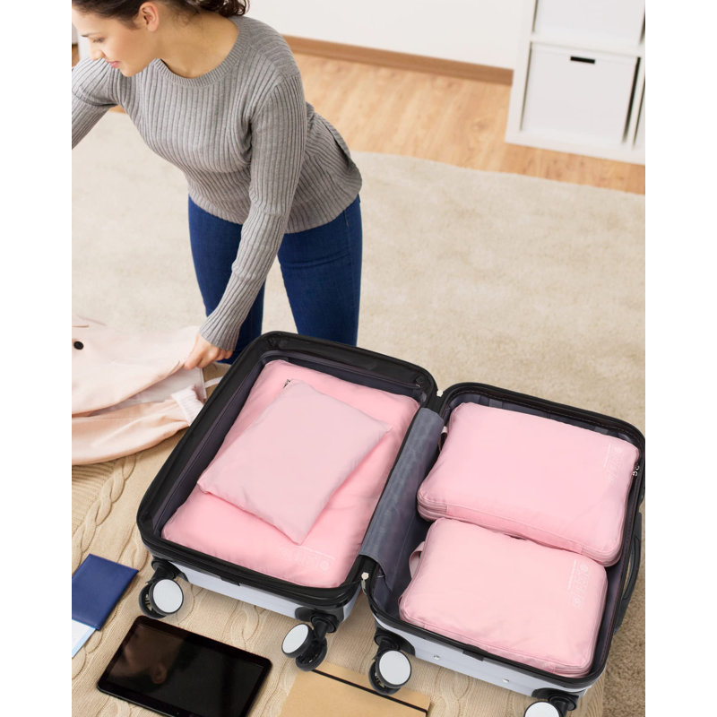 Rebrilliant Fabric Storage Bag, Pink