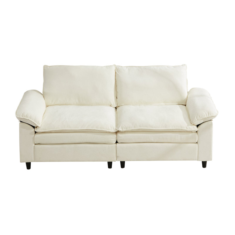 Canapé modulaire 79 po 79 po, Beige