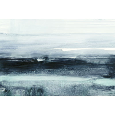 Viridian Mist I - Wrapped Canvas Painting