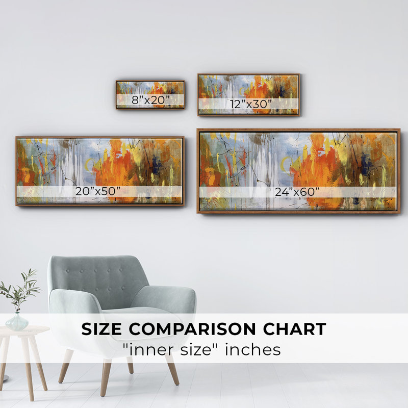 Sundowners - Framed Canvas, 24" H x 60" W