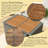 5-Piece Rectangular Outdoor Patio Dining Set With Removable Cushions