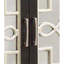 Armoire console au fini noir antique