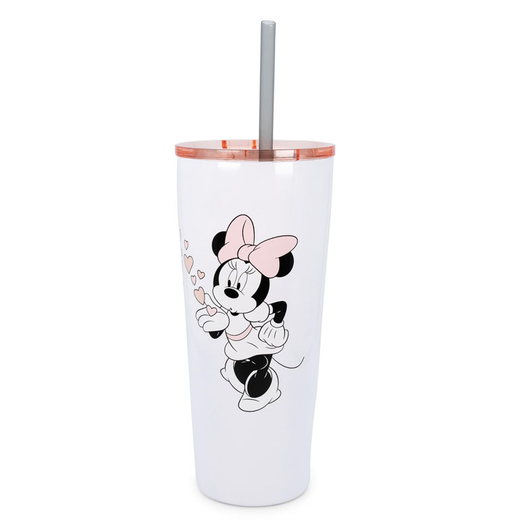 Silver Buffalo Disney Mickey Mouse Tumbler With Reusable Ice Cubes