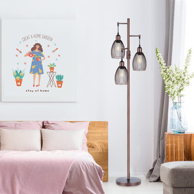 Bannerdown 68.02'' Tree Floor Lamp