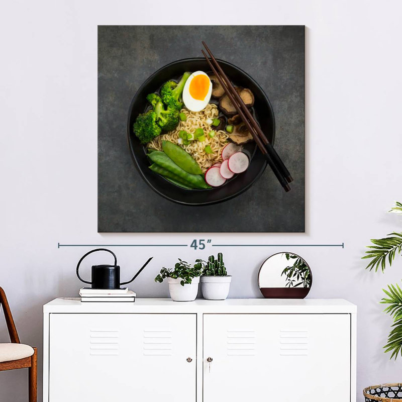Yarlin Ramen, 33" H x 33" W