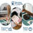 8x10 Area Rugs, Boho Washable Rugs for Living Room Bedroom Dining Room, Soft Modern Abstract Large Throw Floor Carpet Non Slip, Blue Multi, 8'x10'-2039928977-2039928981