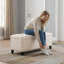 Banc de rangement beige-366507058