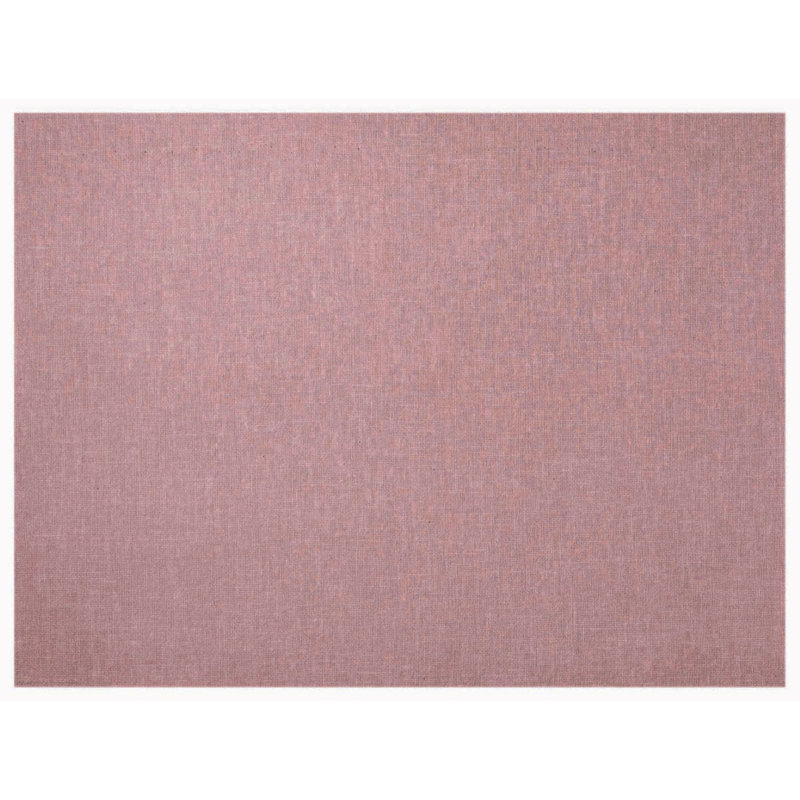 Panneau d'affichage sans cadre, Carré, H 36 po x l 48 po, Rose mauve