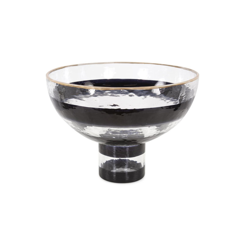 Bol en verre à piédestal Vector