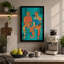 Two Figures at Rest Modern 1 Piece Wrapped Canvas Wall Art-398944971-398944970