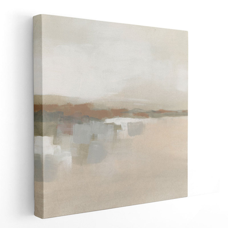 Neutral Coast Mirage I - reproduction d'art sur toile, H 12 po x l 12 po