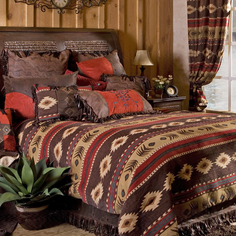 Cimarron Geometric Shapes Comforter Set, Full/Queen