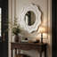 Miroir mural Wavy Flower