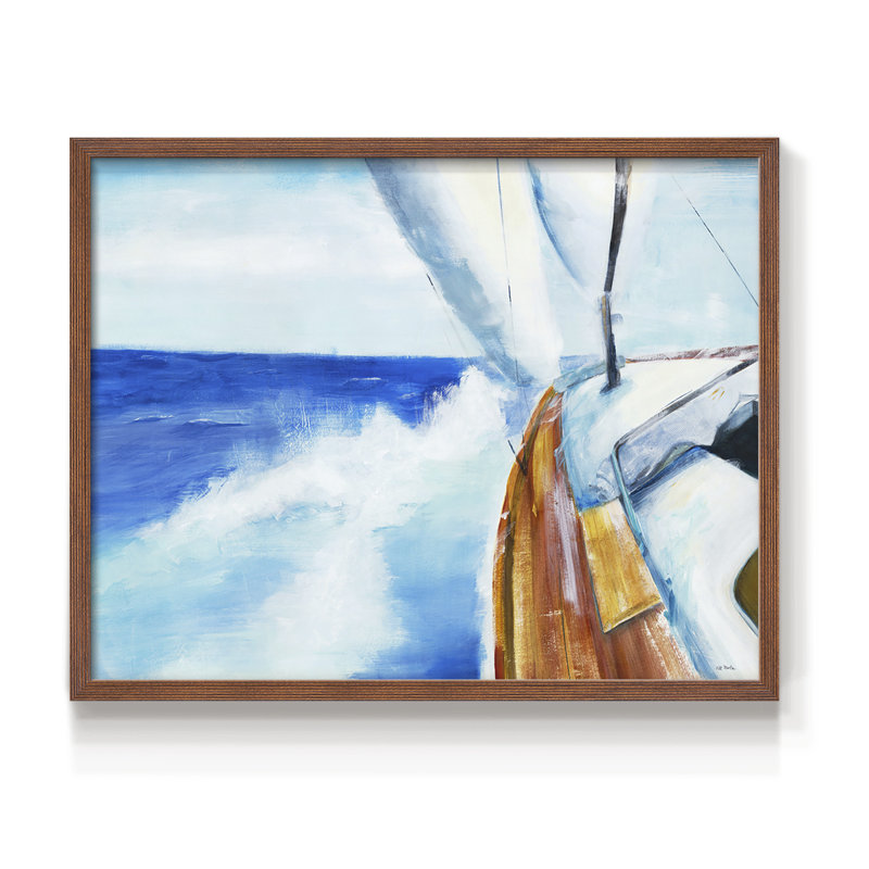 Religious Series-XLI -Framed Print - Restickable, 8" H x 10" W, Walnut