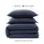 Ensemble d'édredon réversible uni Tommy Hilfiger-116091284-116091287